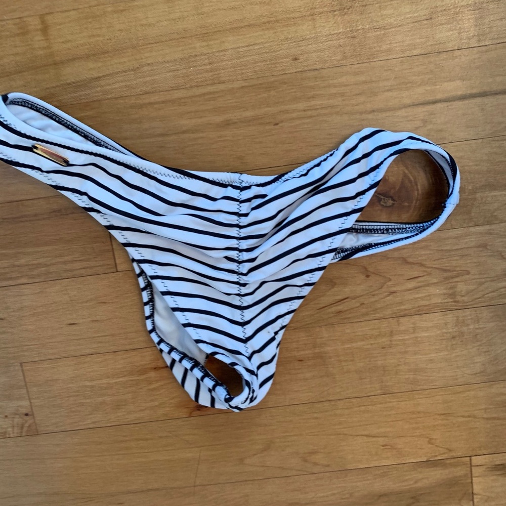 Victoria Secret Stripped Swimsuit Bottoms